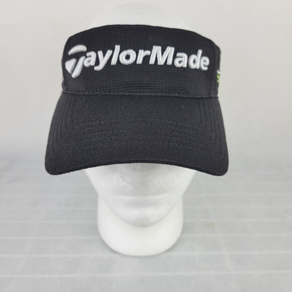 Taylormade Golf Sun Visor Embroidered R11S RBZ Black OSFA Adjustable Hat - Picture 1 of 10